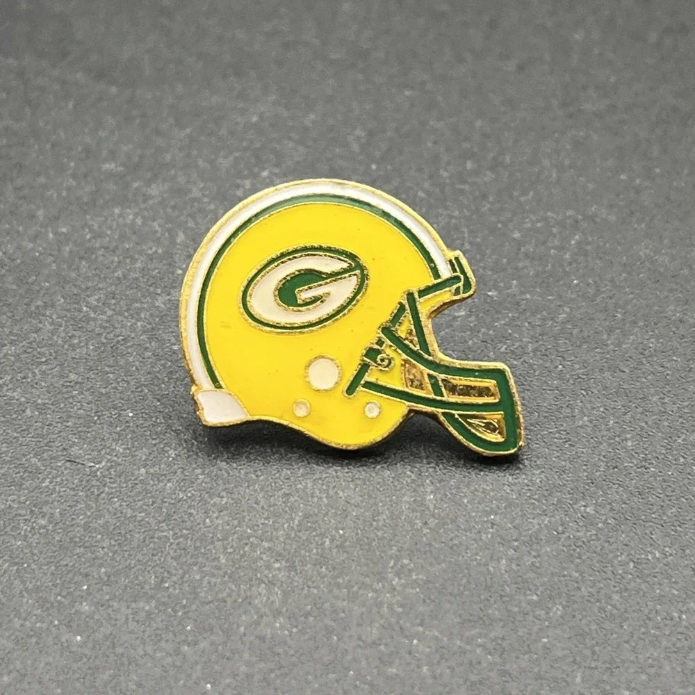 Green Bay Packers Helmet‎ NFL Football Lapel Hat Pin